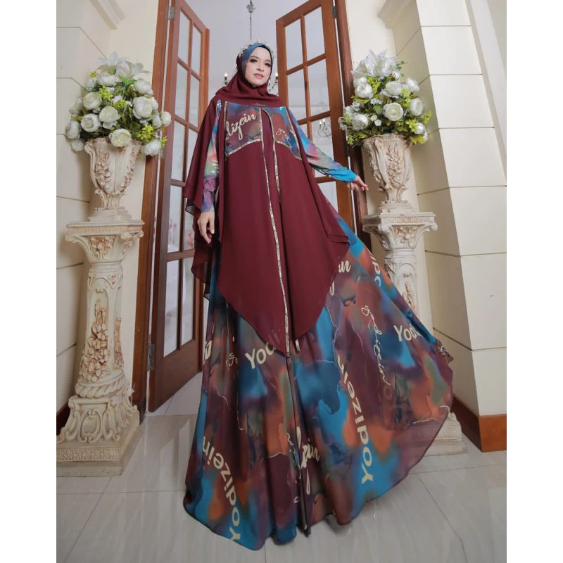 Gamis wanita dress AISYAH