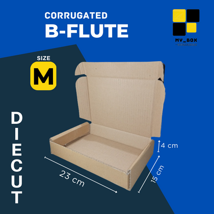 

Kardus 23x15x4 | Box Die Cut Easy Usage | Kotak Packaging | Paking Aksesories
