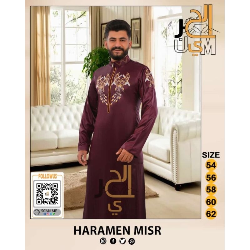 JUBAH AL HARAMAIN GAMIS PRIA AL HARAMAIN DAFFAH AL HARAMAIN JUBAH TERLARIS JUBAH MURAH GROSIR JUBAH 