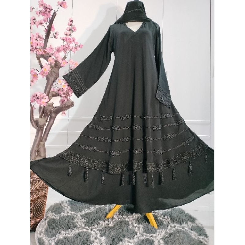 Abaya ori saudi import