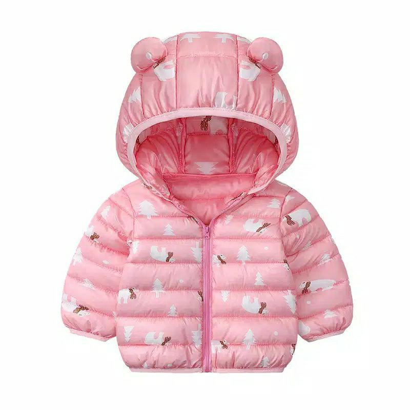 IMPORT POLAR BEAR KIDS PADDING COAT WINTER JACKET JAKET ANAK MUSIM DINGIN