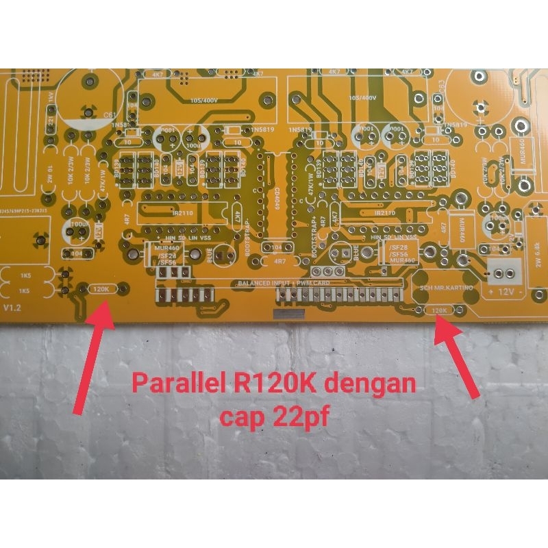 pcb amplifier D2K5 slim by WER + 2 pcb modul