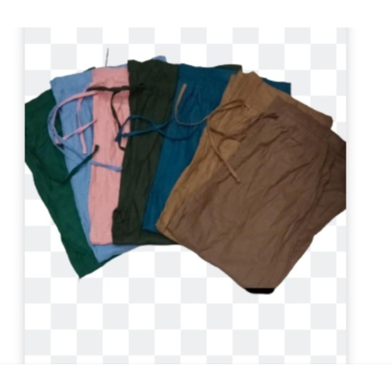 Uniqlo Wide Leg Linen Pants Original Branded