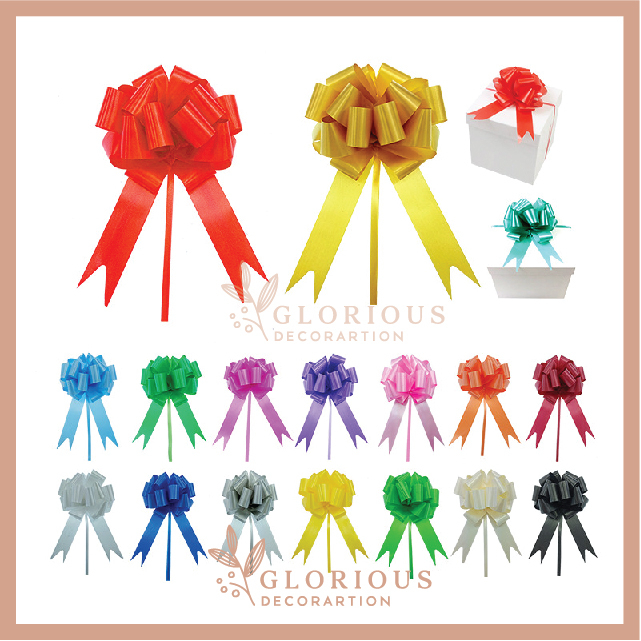 

Pita Tarik 3cm Polos Pita Serut 30mm Hiasan Hampers Kado