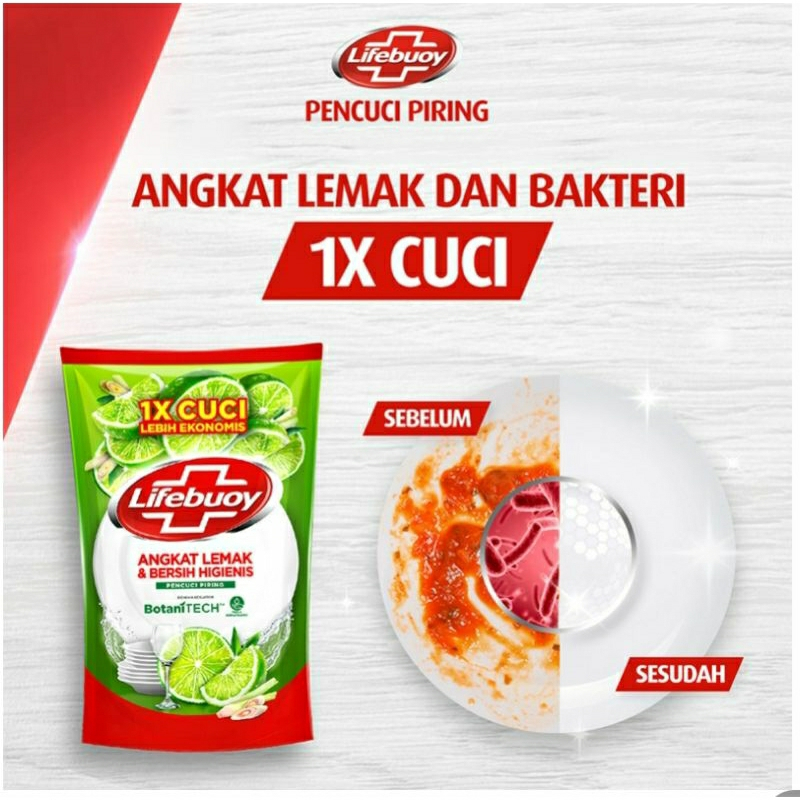 LIFEBUOY Sabun Cuci Piring Refill - 680ml