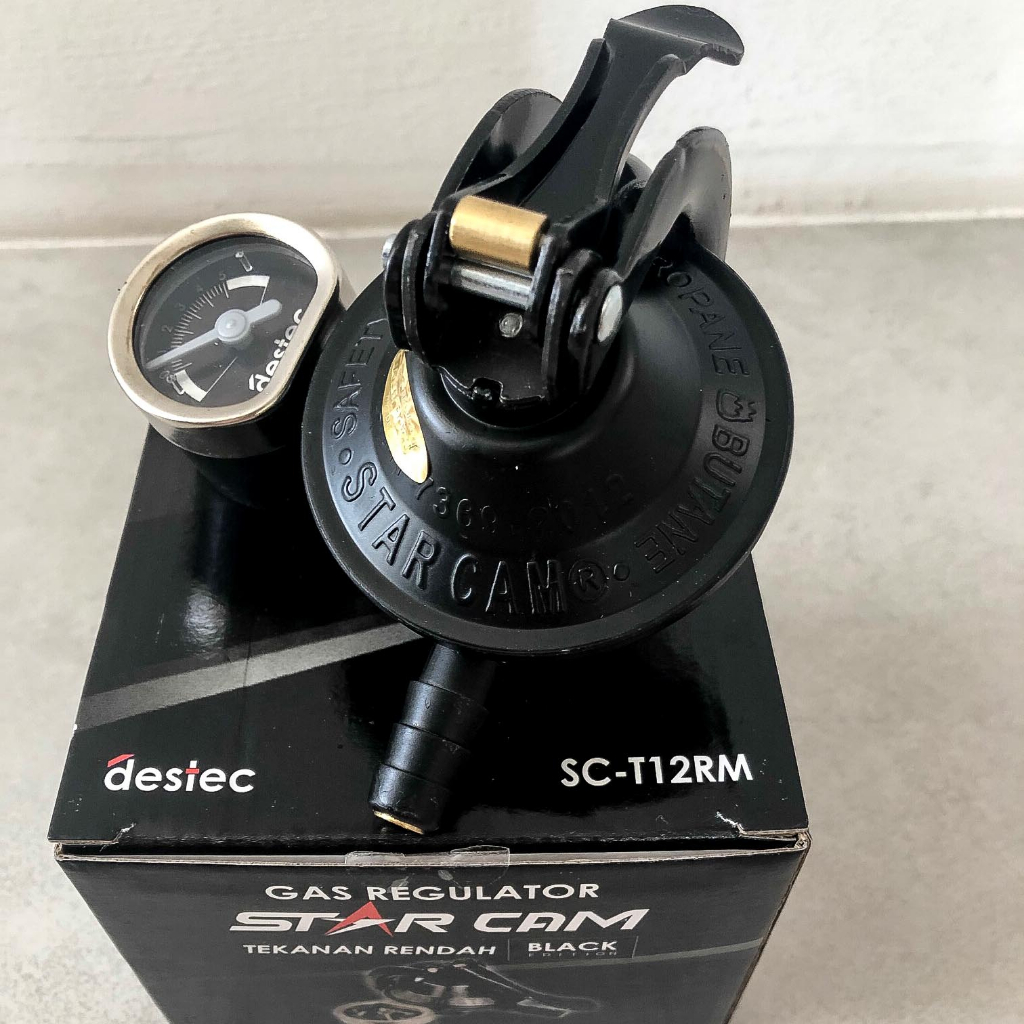 Beliajadulu88 Regulator gas elpiji plus meteran dan pengaman starcam SC-T12RM Dan SC-T12R