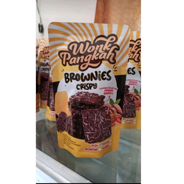 

brownies crispy/keripik brownies zaman now kemasan 70g