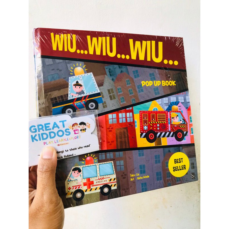 Pop Up Book Wiu Wiu Impian Studio Pop Up Book Anak Ready Stok