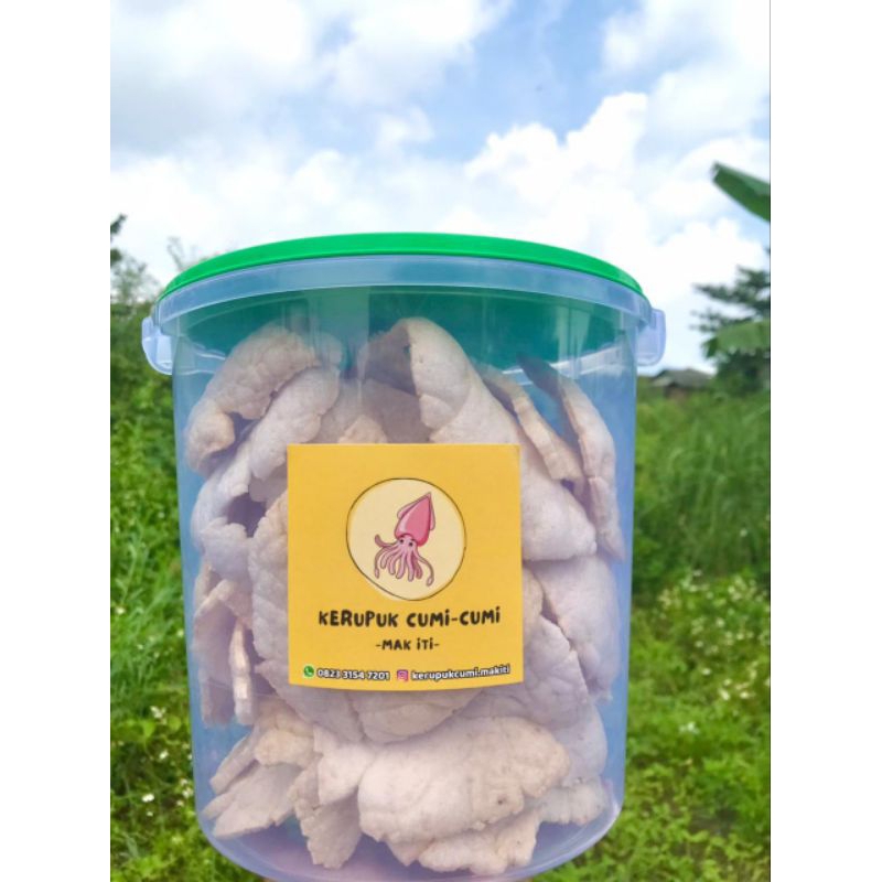 

Kerupuk Cumi Toples Standart