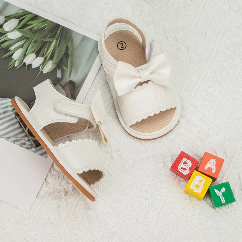 Sandal bayi Perempuan Pita LUCIA 0-12 bulan Murah / Sandal anak Bayi Cewek Terbaru