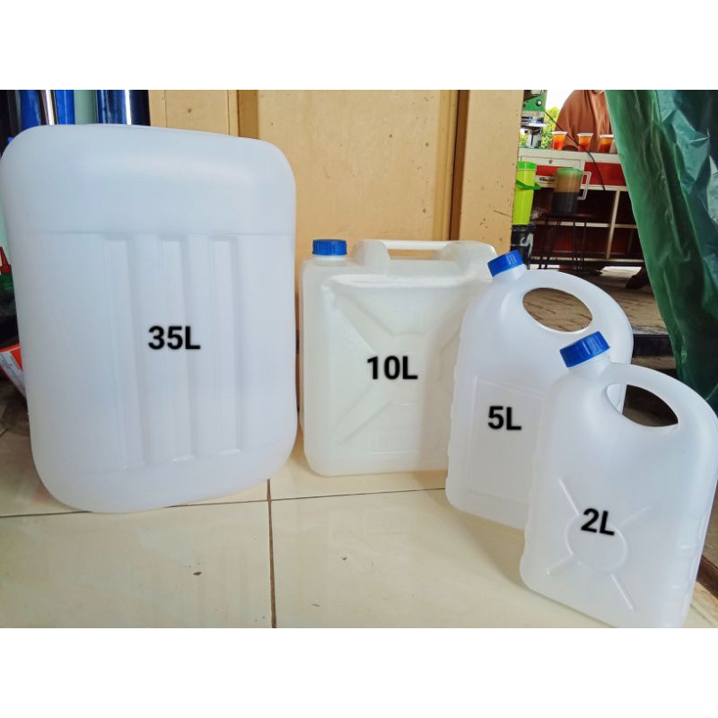 Jerigen Plastik/Jerigen Minyak 2Liter Murah