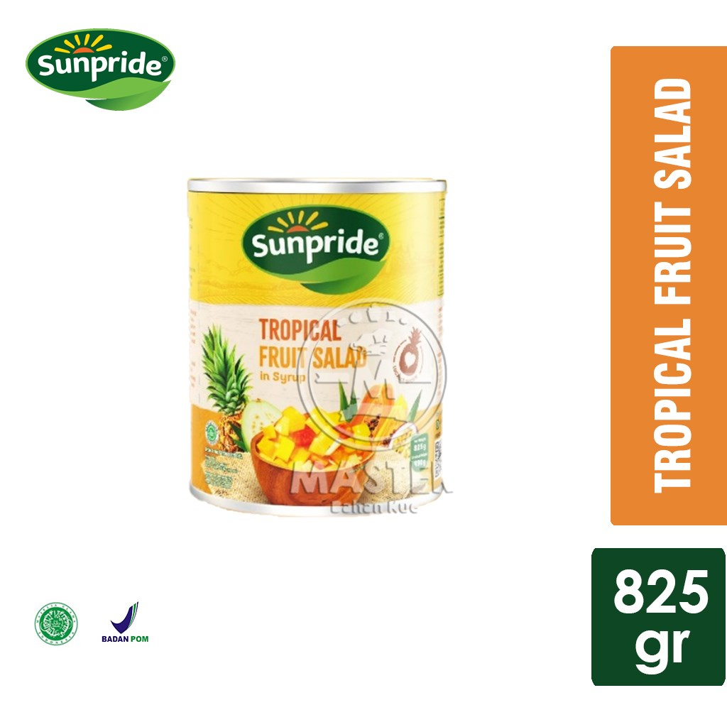 

Sunpride Tropical Fruit Salad in Syrup / Buah Segar [Kaleng 825 gr]