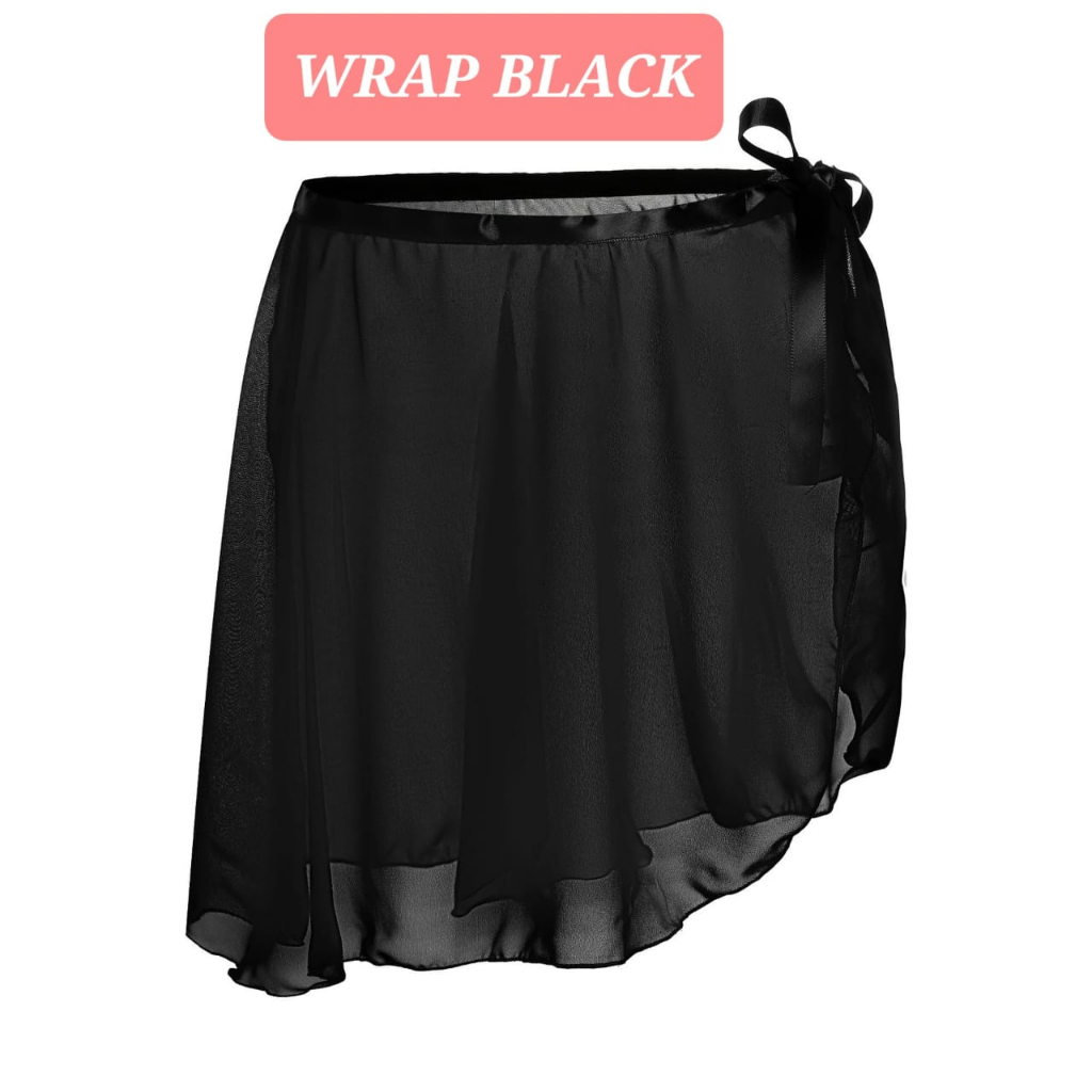 ROK BALET TUTU WRAP SKIRT SERAGAM BALET ANAK PENUTUP LEOTARD BALLERINA BAJU SENAM GYMNASTIC ICE SKATE ANAK IMPOR