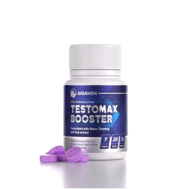 TESTOMAX BOOSTER OBAT HERBAL PEMBESAR VENIS KUAT KERAS TAHAN LAMA