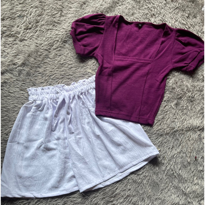 One Set wanita Celana pendek x Velcia