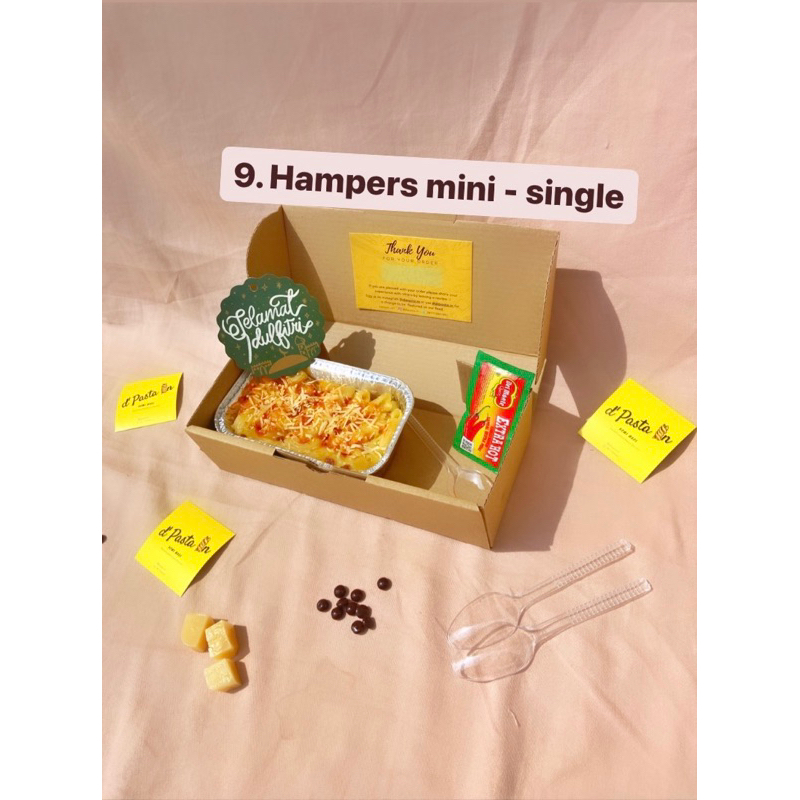 

Paket Hampers (Hampers mini single)