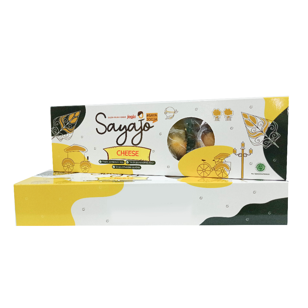 

SayaJo Jogja Banana Cheese Travel Pack isi 5 pcs 200 gr