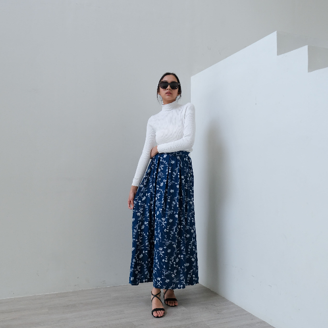 [ Raya Collection ] Dalila Long Flowy Skirt