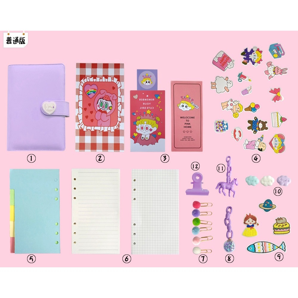 1 Set Notebook Kulit Unicorn Anak Diary Buku Catatan Journal Pink Binder Kado Hadiah Sekolah Kuliah Perempuan Cewek