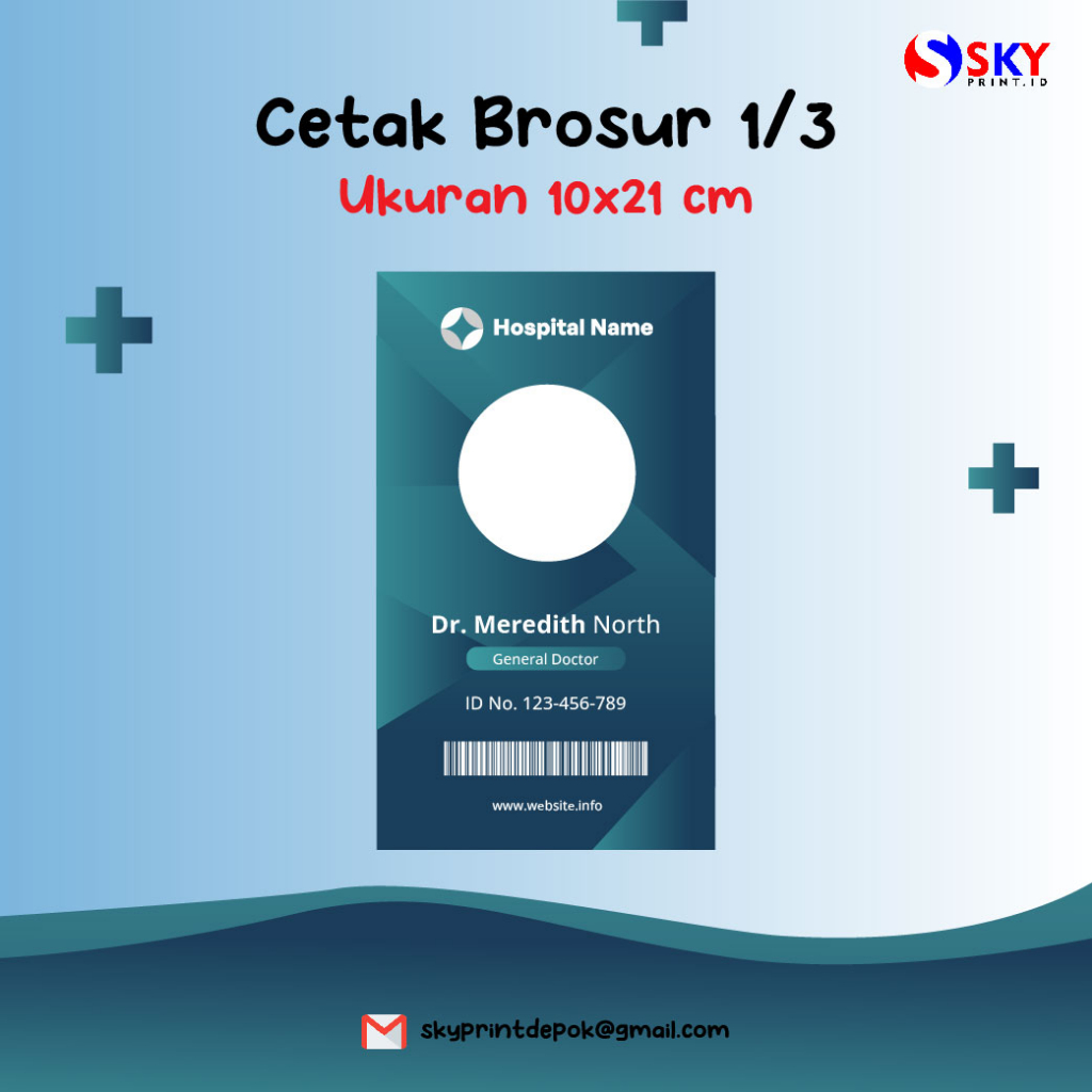 

Cetak Brosur 1/3 A4 (10x21 cm) Murah Art Paper 150 gsm