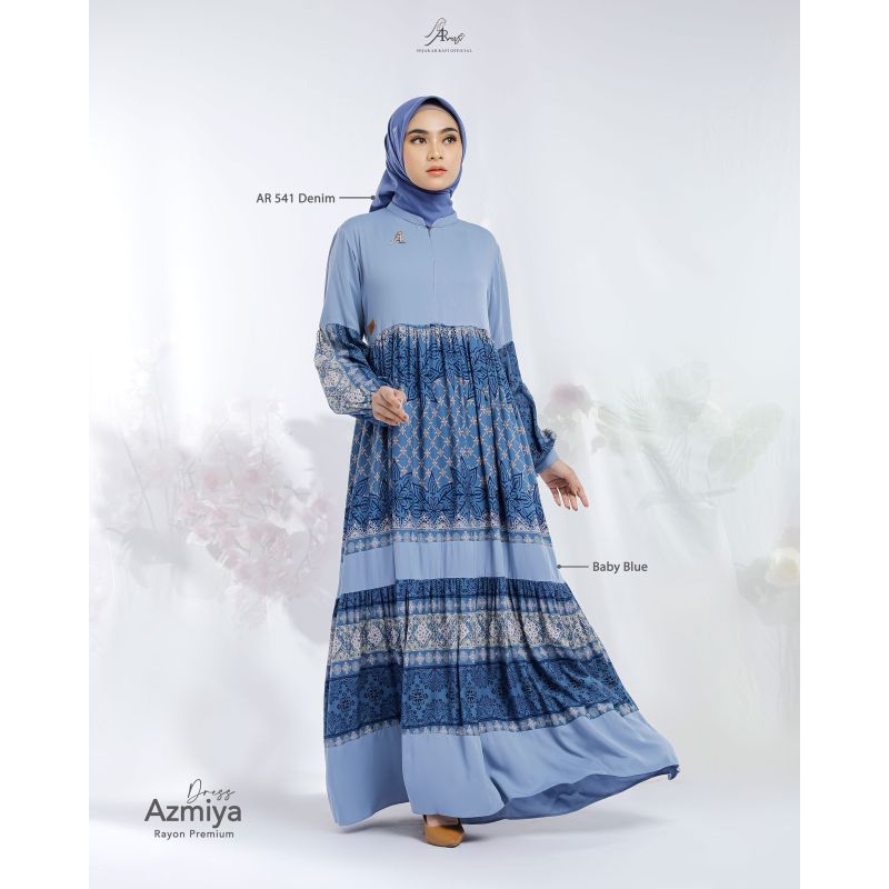 azmiya dress by arrafi | dress arrafi terbaru 2023 | gamis arrafi
