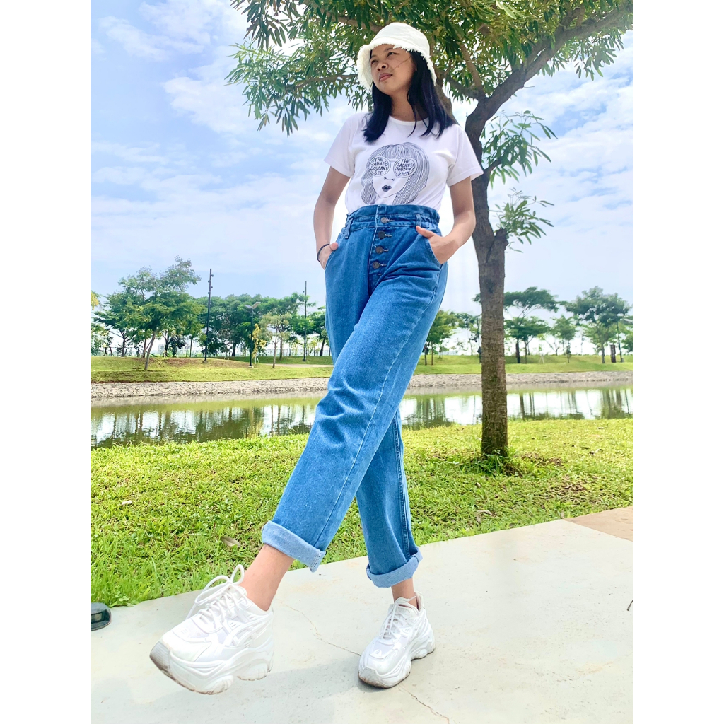 FWR - GRACIA BOYFRIEND JEANS / CELANA BF JEANS WANITA