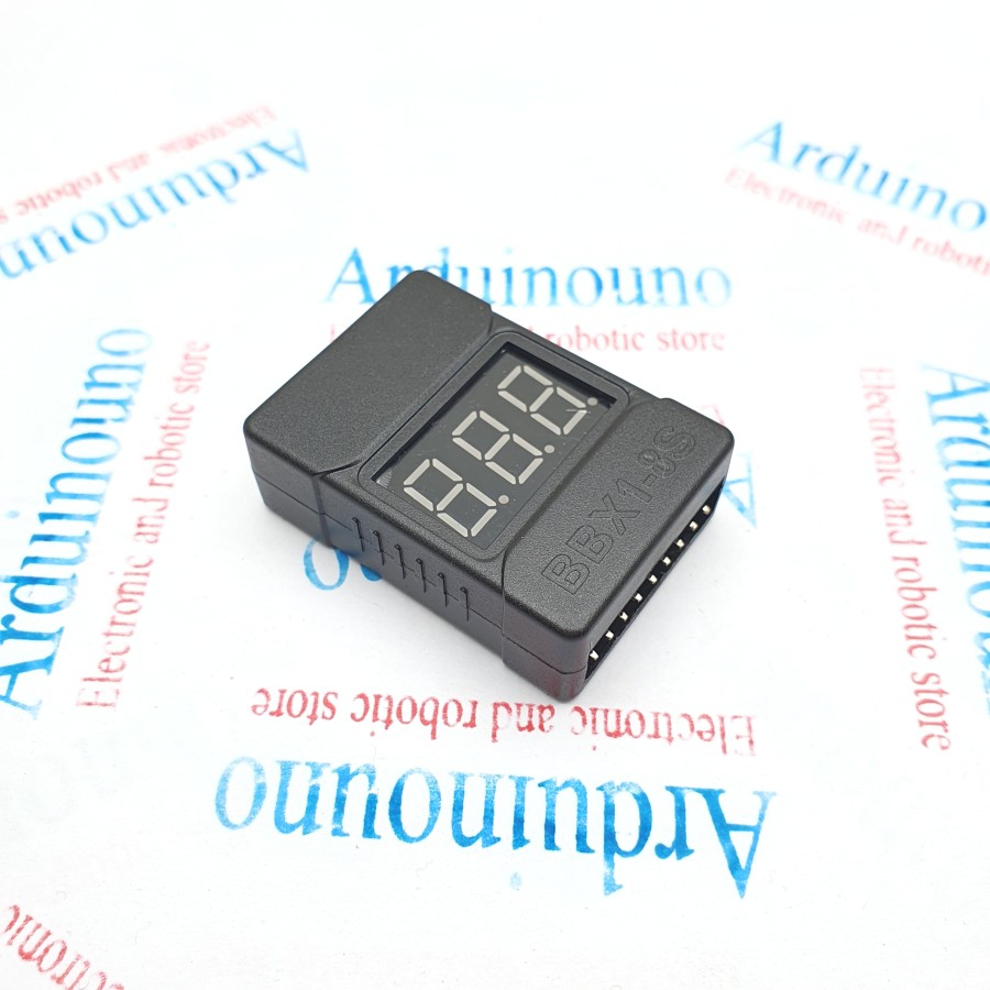 BX100 1-8S Lipo Battery Low Voltage Tester / Buzzer Alarm / Checker