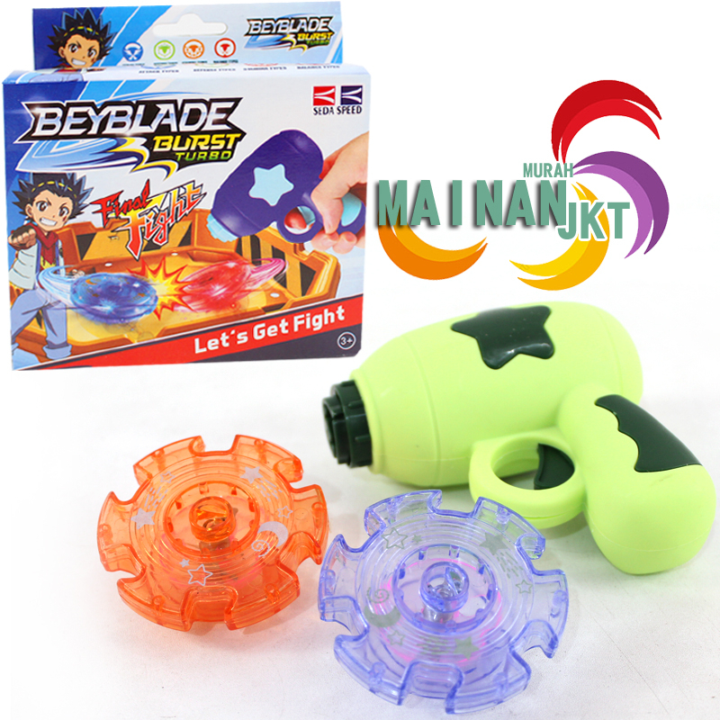 MAINANKEI MAINAN ANAK MURAH GANGSING BEYBLADE BURST TURBO LED 8219 GANGSING MENYALA BERTARUNG DAN KUAT