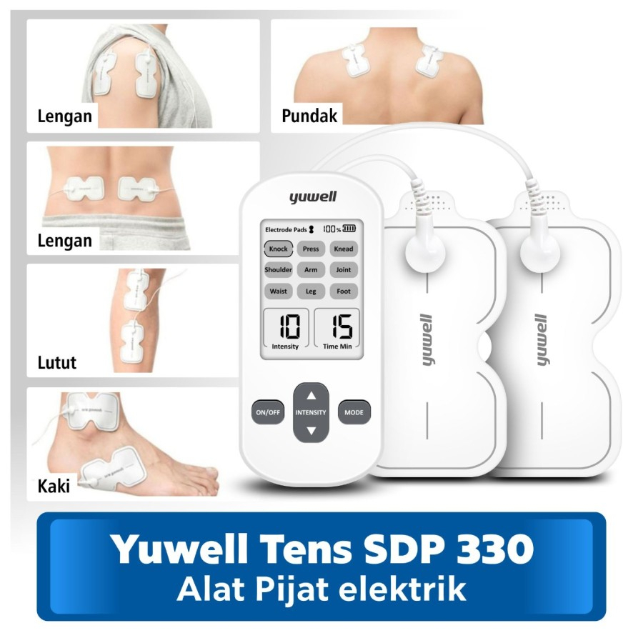 YUWELL TENS SDP 330 ALAT TERAPI PIJAT ELEKTRIK DIGITAL SARAF &amp; OTOT MEDICALONLINE MEDICAL ONLINE