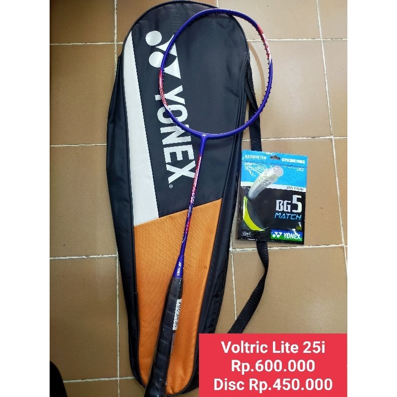 Raket Yonex voltric Lite 25 i