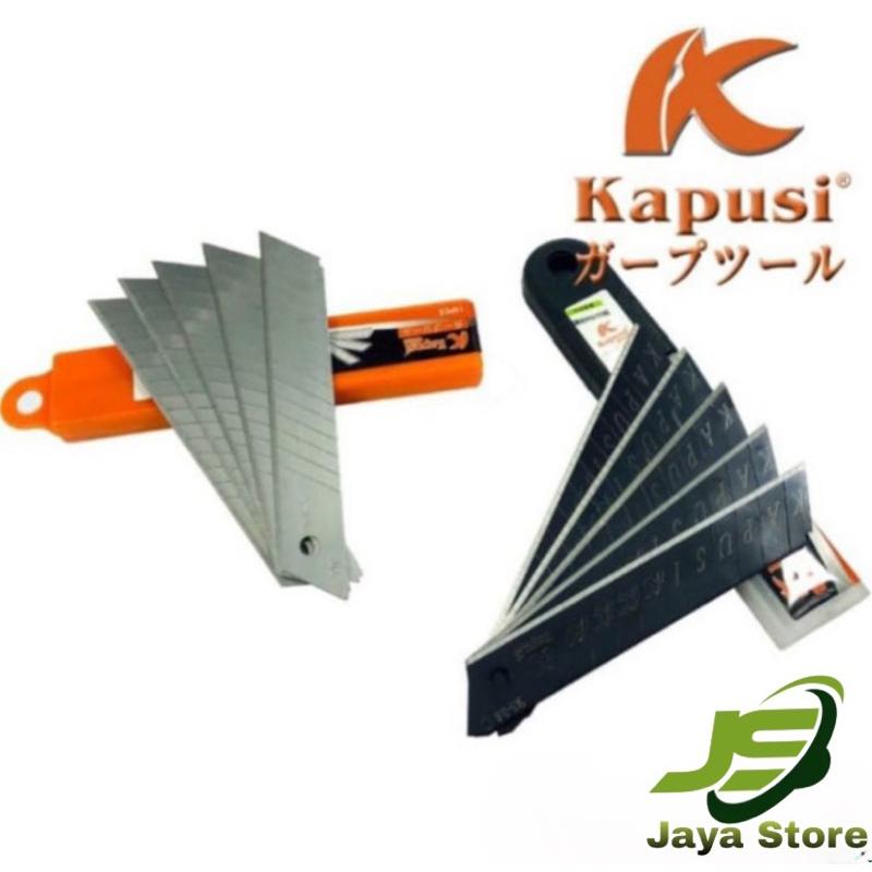 

ISI CUTTER HITAM PUTIH BESAR ISI 10 PCS KAPUSI K-8770 K-8766