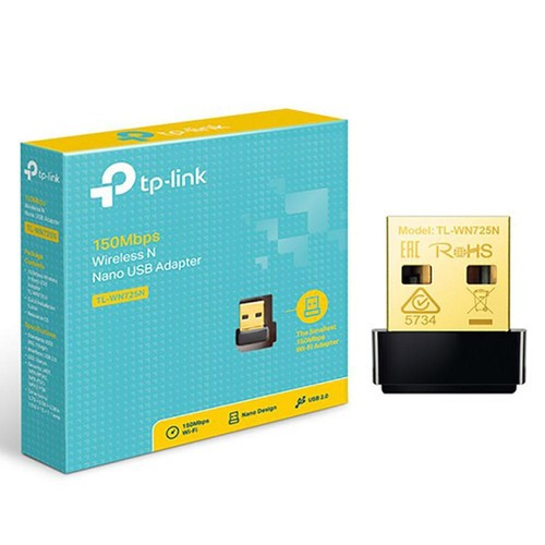 Tp Link TL-WN725N Nano USB Wireless Adapter 150 Mbps TPLINK TP LINK TP-LINK wifi wi-fi receiver