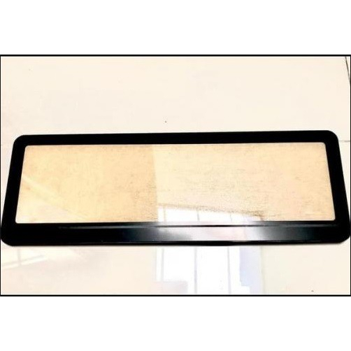 Dudukan Plat Nomor Mika Mobil Cover Tatakan Mica Akrilik Dudukan Acrylic 2PC Non LED Cover Plat Nomor Mobil