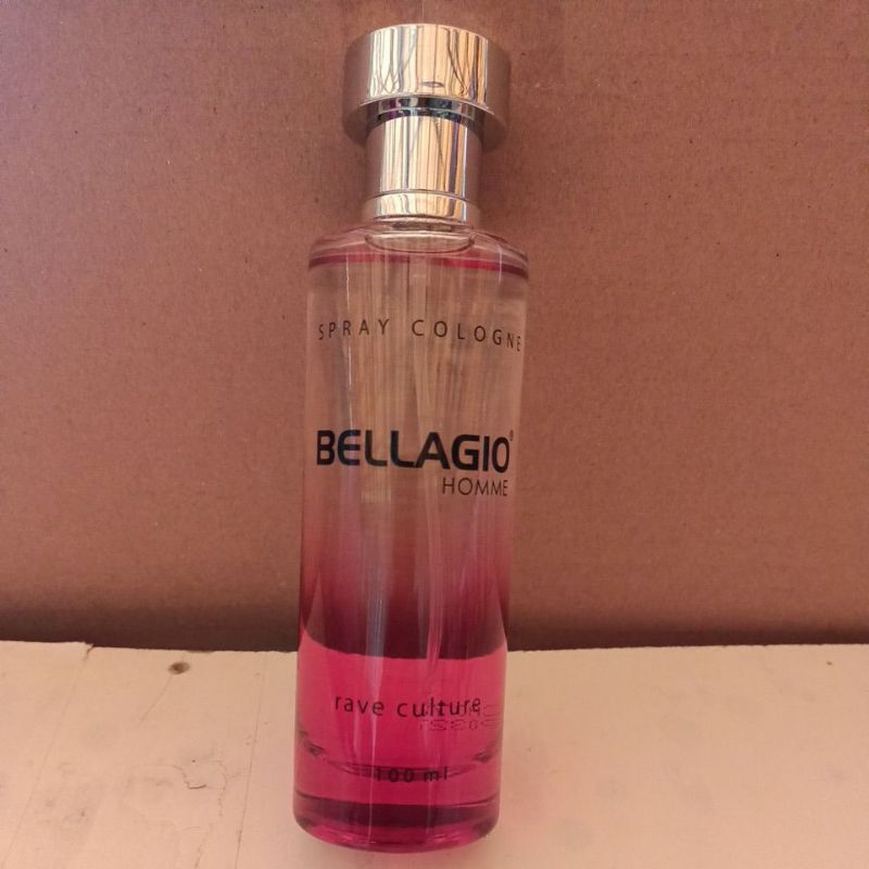 Bellagio Homme  Spray Cologne 100ml - Rave Culture [Merah]