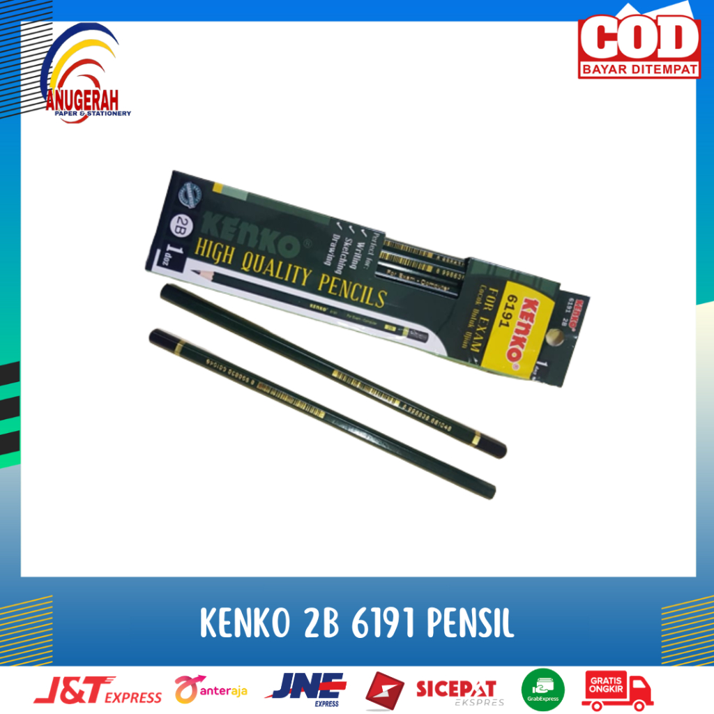 

KENKO 2B 6191 BODY GREEN PENSIL (LSN)