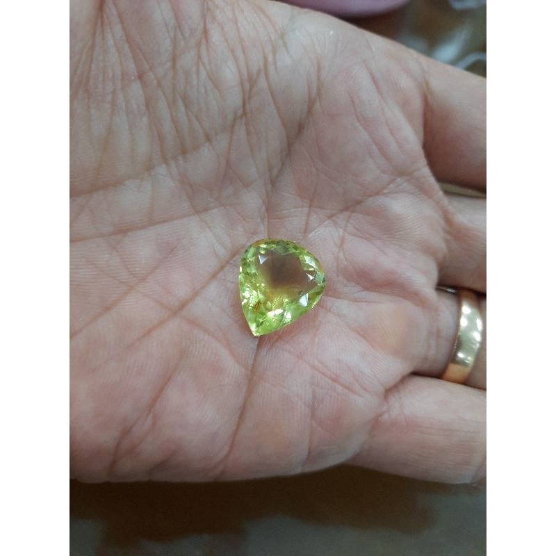 Natural lemon citrine