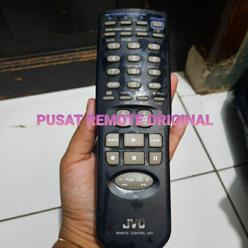 REMOTE REMOTE KARAOKE JVC ORIGINAL ASLI