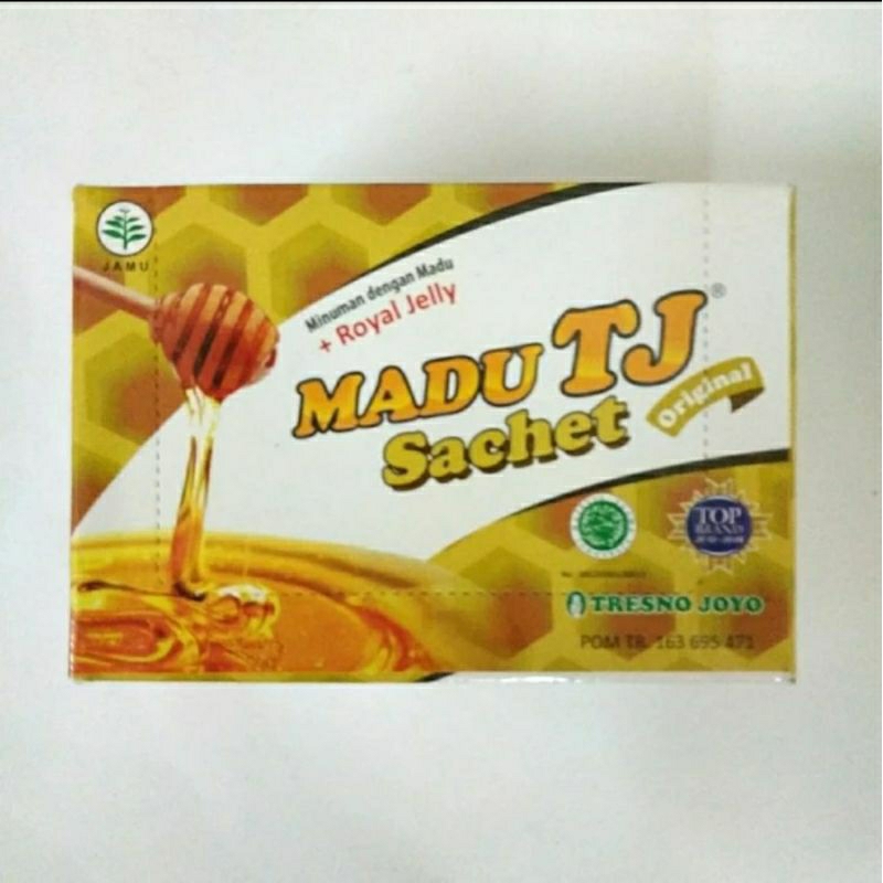 

madu tj original sachet | 1 box isi 12 sachet