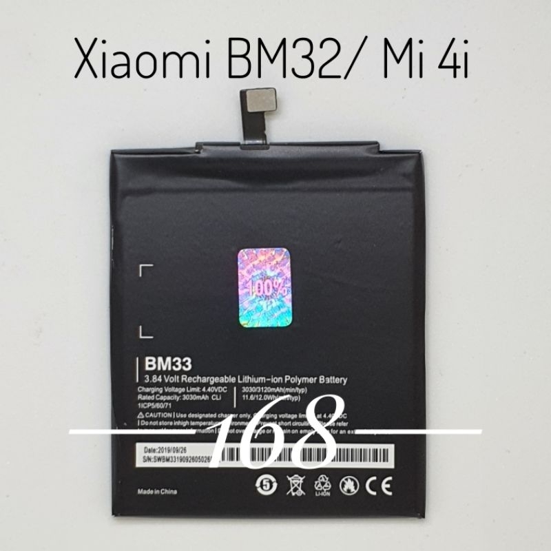 Baterai Batre Xiaomi BM33 Mi 4i Batrai Xiaomi BM 33 Mi4i Original Battery Batere