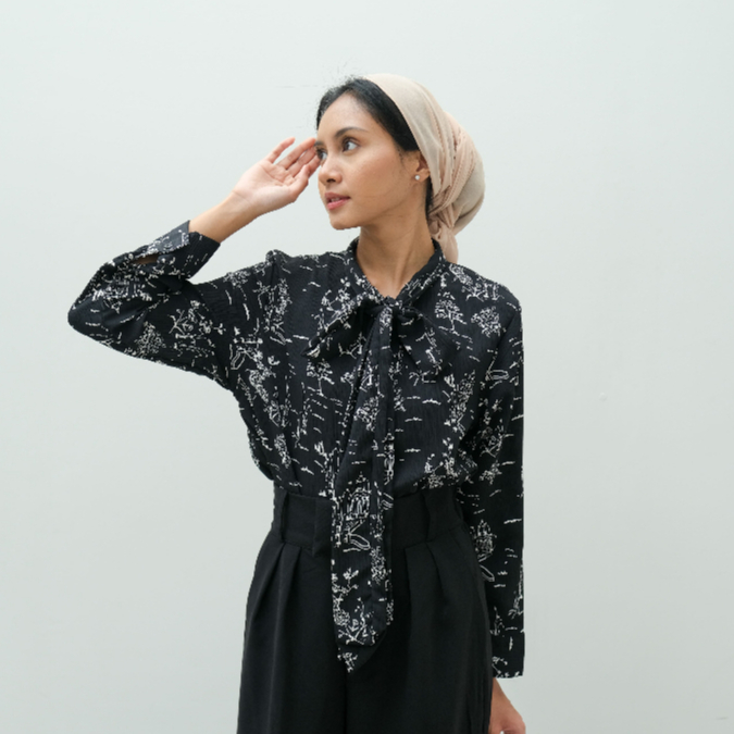 [ Raya Collection ] Nabila Tie Top