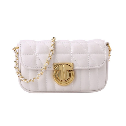 Tas Selempang Kulit Wanita Rantai Luxury Mini Bag JS 8155 import