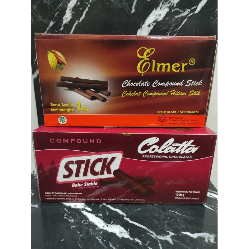 

COKLAT STIK ELMER DAN COLATTA PER KOTAK 1KG