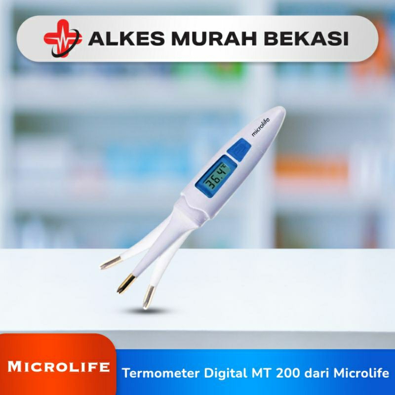 Thermometer Microlife mt-200 / Thermometer ketiak Microlife MT 200 / Thermometer digital / Thermometer lentur