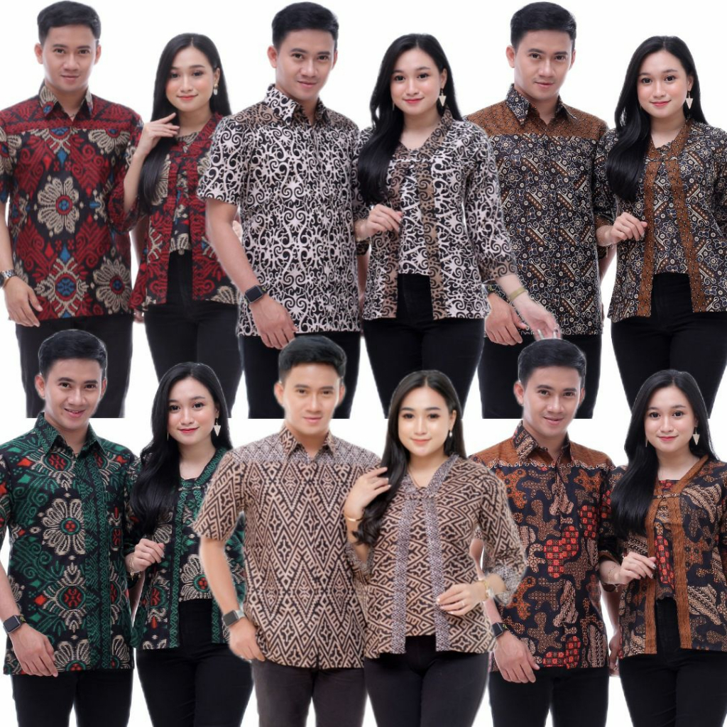 TERBARU Couple sweet || couple batik ayah dan Batik anak cowok BATIK HITAM Batik Terbaru Batik 2022