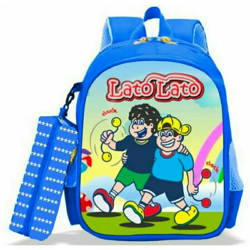 TAS RANSEL ANAK-ANAK GAMBAR LATO LATO PRINTING