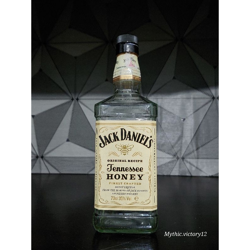 Botol bekas miras Jack Daniels JD / botol bekas jack daniels / pajangan / koleksi