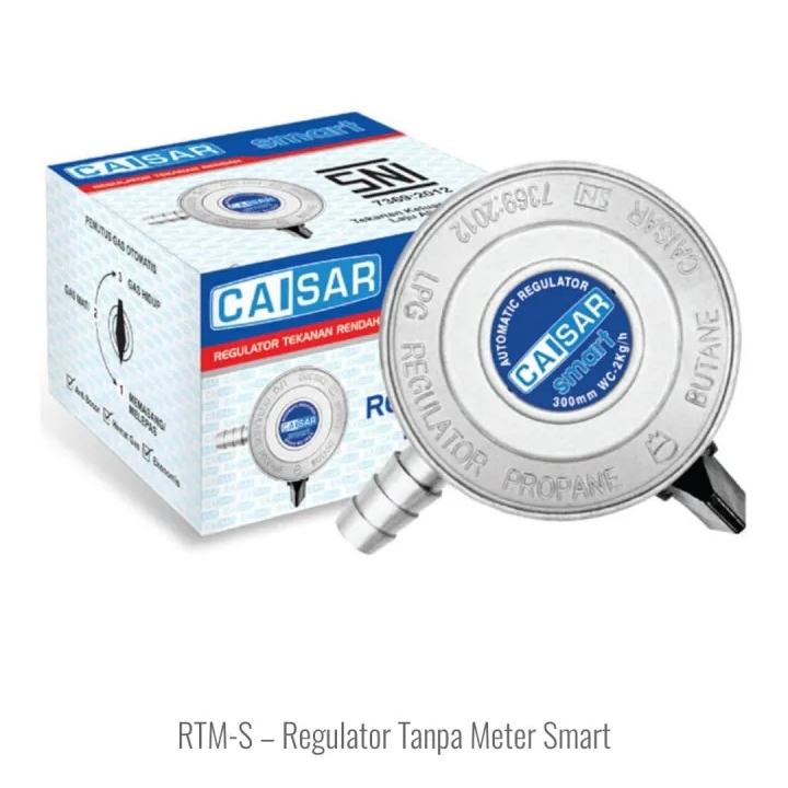 Regulator Non Meter Caisar Smart Regulator Gas LPG Premium Quality SNI