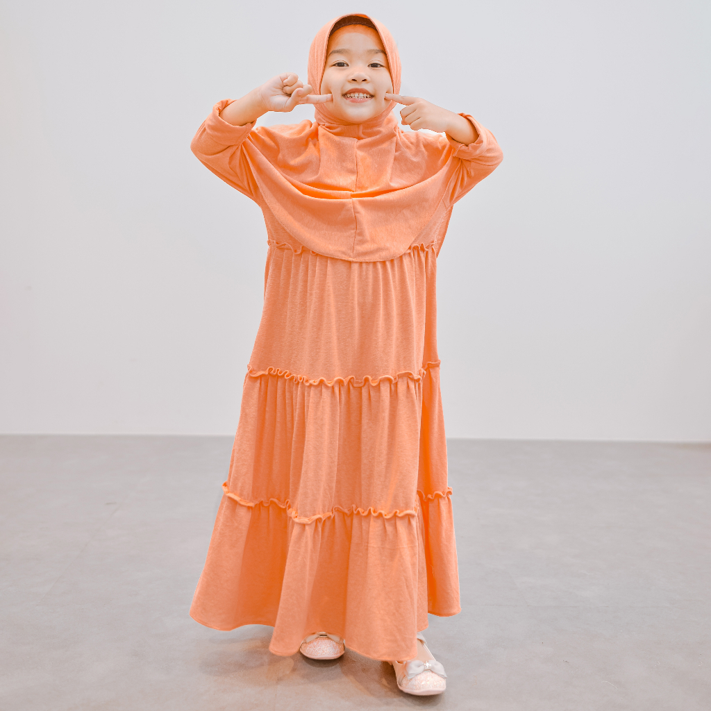 KIDS Fiola Dress Orange