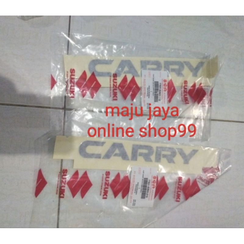 STIKER KEDOK DEPAN NEW CARRY ASLI