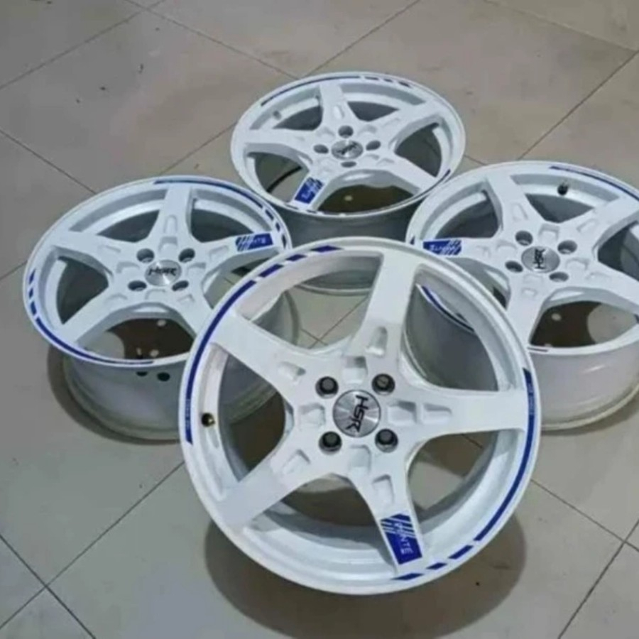 Velg Mobil Seken Ring 16 PENTE HSR R16 Lebar 7 Baut 4 Offset 42